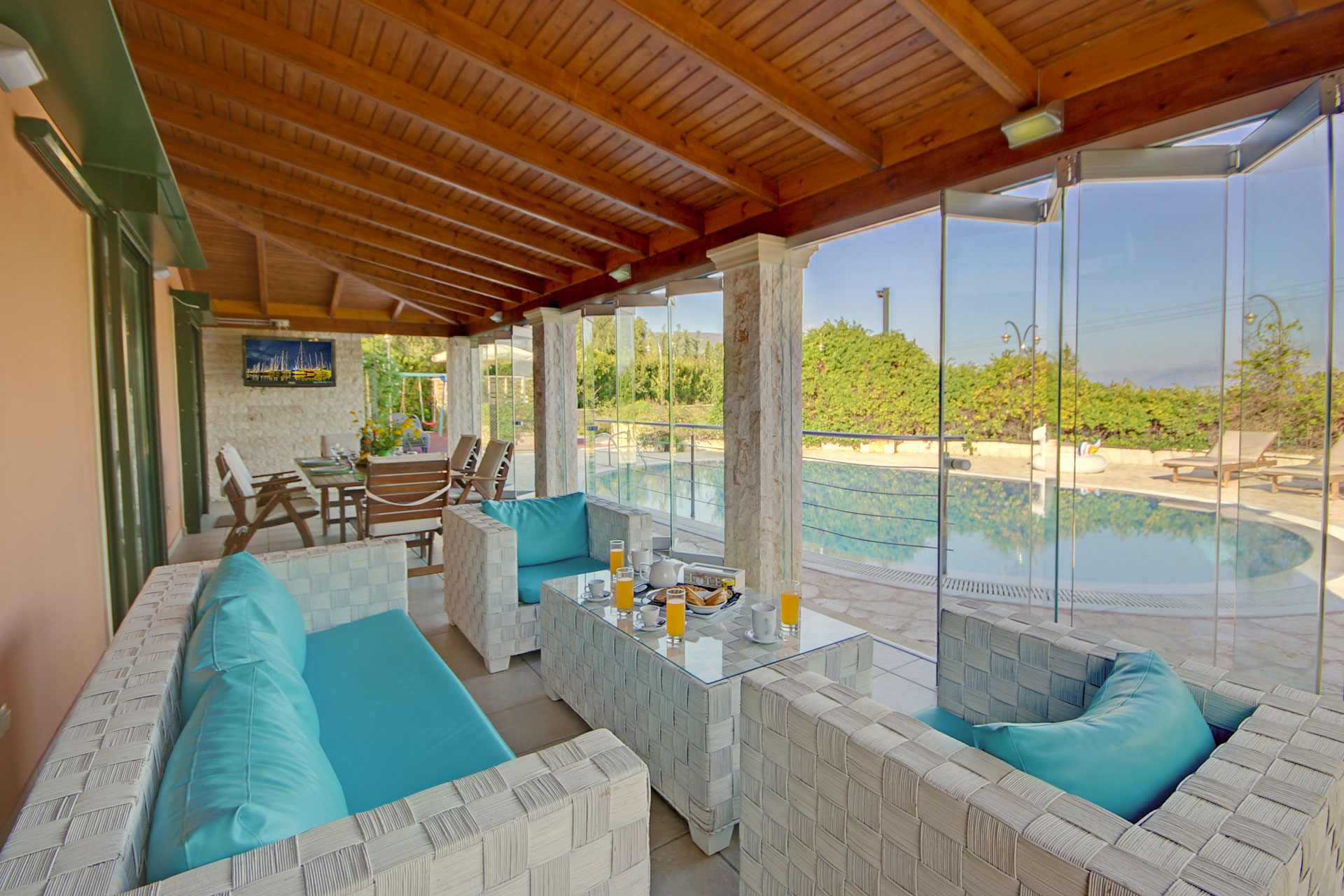  villa  dassia corfu airbnb  emily pool tripadvisor Emily 